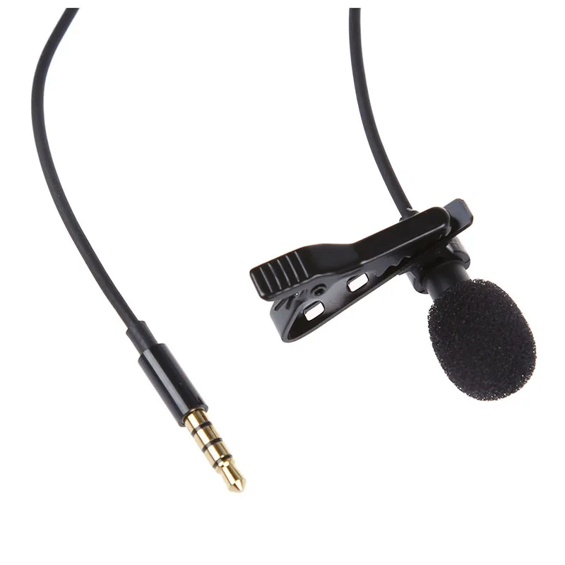 Lavalier нагрудный зажим на всенаправленном мини iPhone TRRS 3 5 мм Jack Handsfree 3.28ft