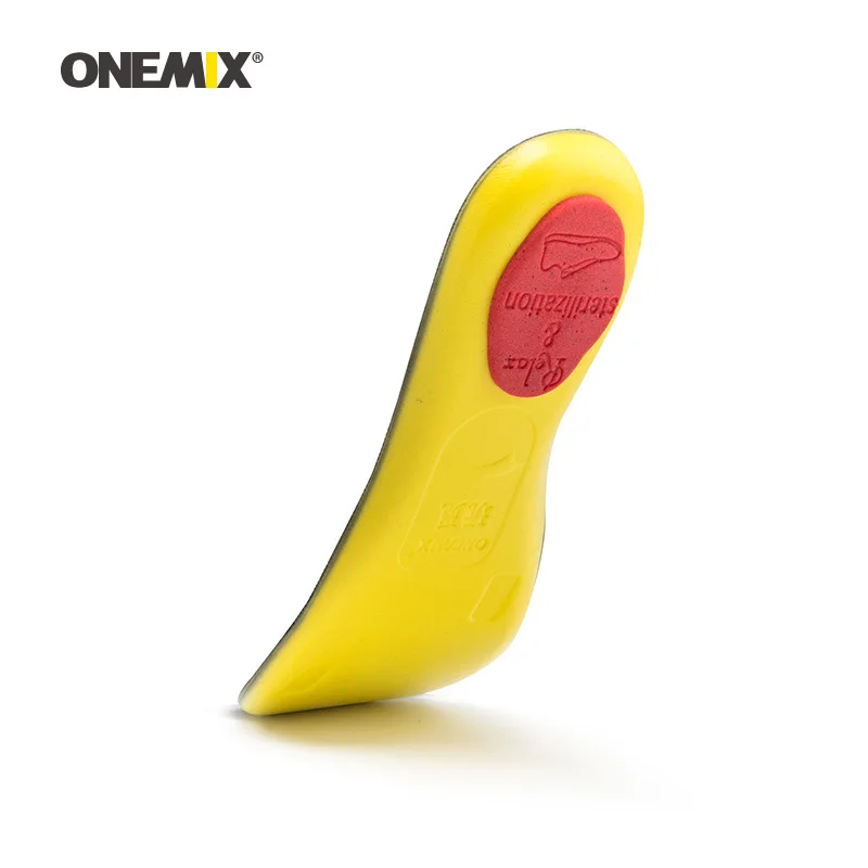 ONEMIX Unisex Breathable Insoles New Technology Damping Lighweight Insert Insole Men Casual Sports Sweat Absorbant Soft Footcare