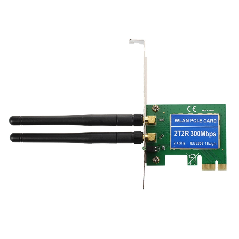 AAAJ PCI Express e 300 Мбит/с IEEE 802.11b/g/n беспроводная WiFi сетевая карта адаптер|Сетевые карты|