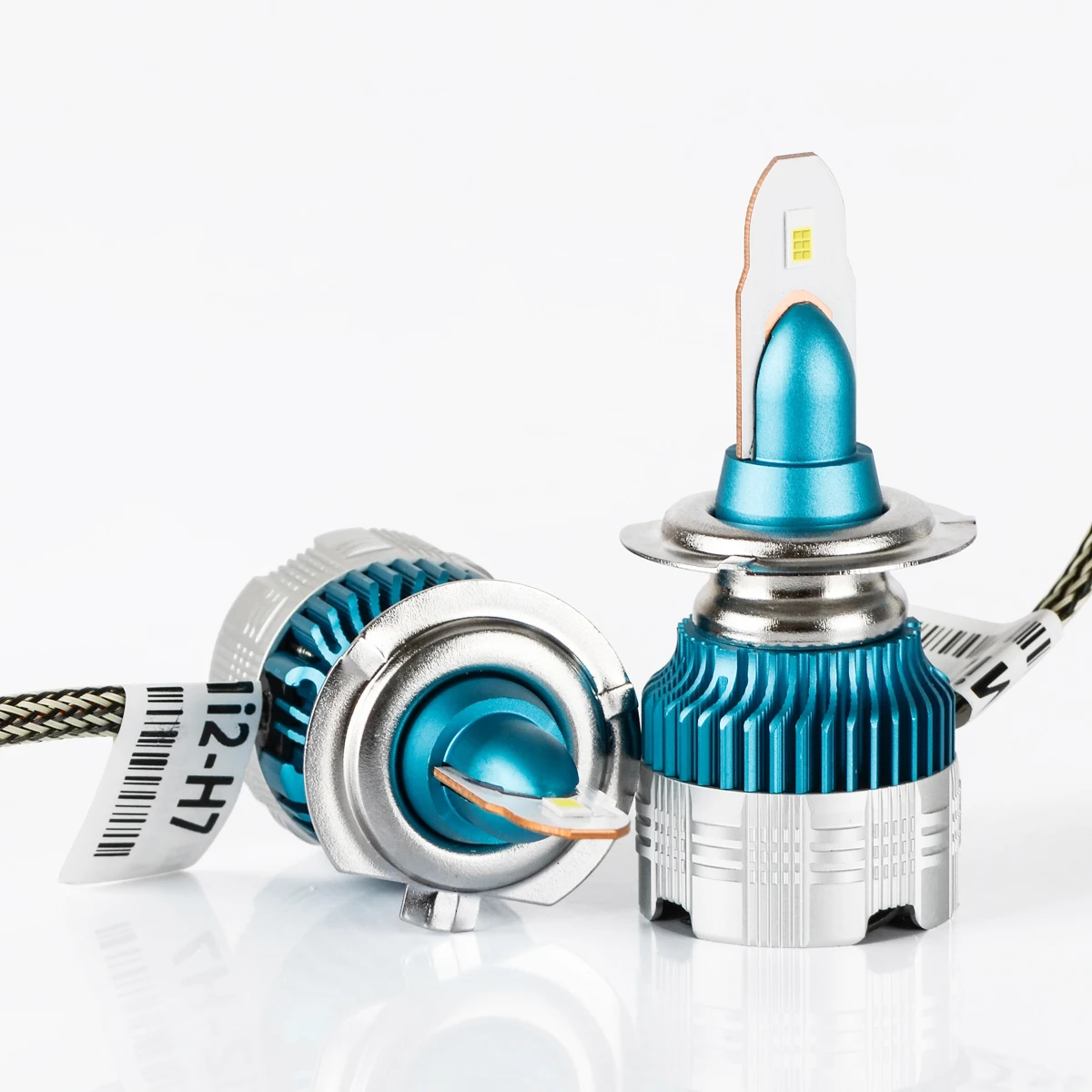 2PCS Car Lights DRL LED H7 LED Auto Headlights 12V Driving Fog Light