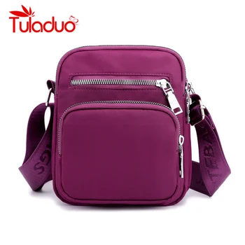 

Famous Brand Solid NylonSmall Phone Bag Casual Messenger Bag Female Shoulder Crossbody Bag Light Waterproof Beach Bag Sac A Main
