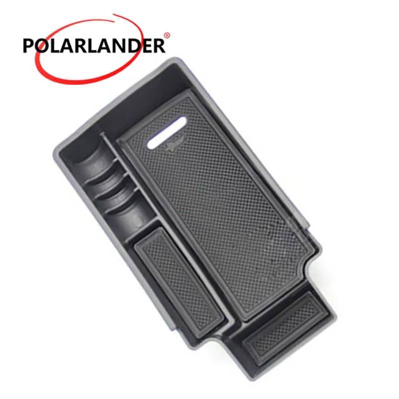 

Container Holder Tray Accessories For Audi Q3 2012 2013 2014 2015 2016 Storage Tray Container Car Central Armrest Storage Box