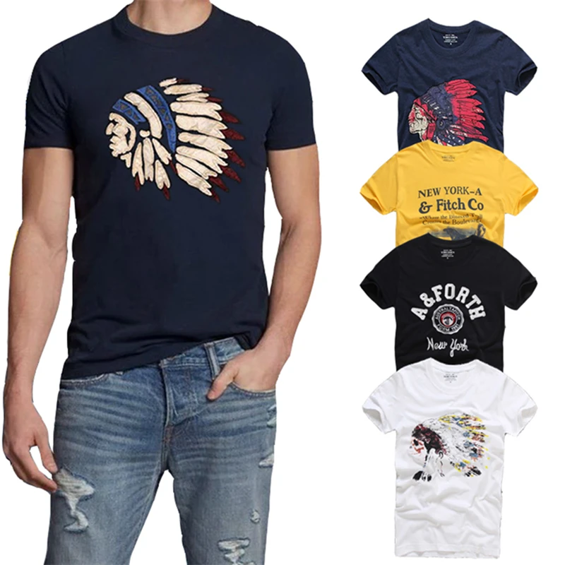 

21 Colors TOP Quality AFS Summer Men T-shirt 100% Cotton Short Sleeve T Shirt Hollistic Men S-3XL Clothing Tshirt Homme