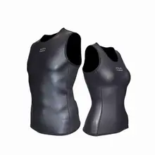 Супер эластичный гидрокостюм легкий кожаный жилет для дайвинга теплый плавательный гребной жилет Дракон лодка костюм Фитнес тело без рукавов 360 замок
