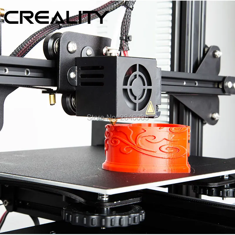 Official Creality Ender 3 3D Printer Fully Open Source with Resume Printing  All Metal Frame FDM DIY Printers with Creality 3D Official 1 Pack of 2