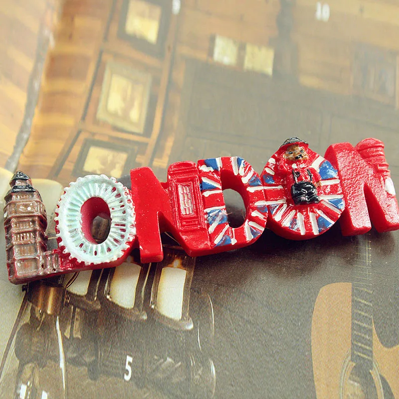 

1PC United Kingdom UK London Tourist Travel Souvenir Gift Resin Fridge Magnet