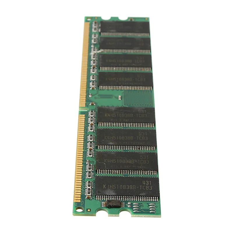 1 шт. 1GB DDR 400MHz PC3200 Non-ECC 184 pins в памяти Совместимость с низкой плотностью настольных ПК DIMM память для ram cpu GPU APU