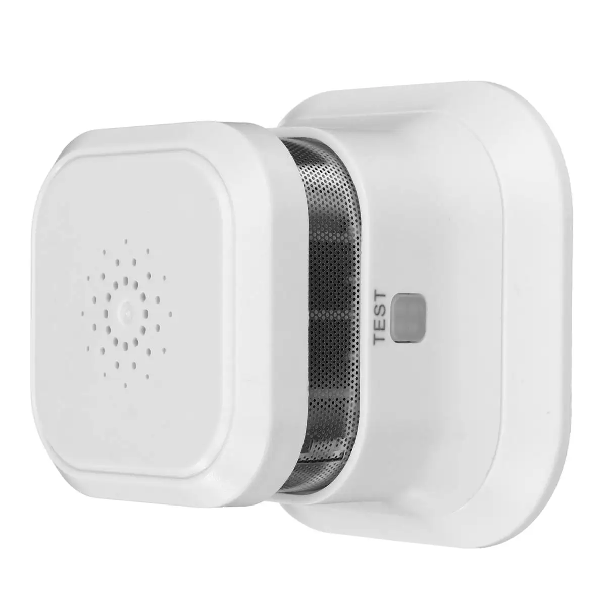 Red LED Smoke Detector Fires Alarm Detector Independent Smoke Alarm Sensor for Home Office Security Photoelectric Smoke Alarm