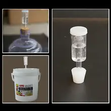 1 ST Bier Duurzaam Cilinder Fermentor Luchtsluis Een Manier Uitlaat вода Verzegelde Terugslagklep Voor Wijn Gisting Bier Maken