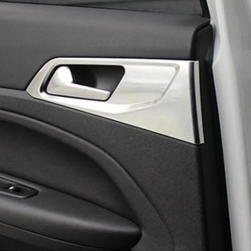 Мой хороший автомобиль крышка внутренней дверной ручки двери чаша рамка отделкой Стикеры аксессуары интерьера для peugeot 308