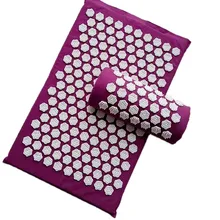 Массажер(appro62*38 см) подушка Акупрессура Подушка облегчение боли в спине Лотос Щука Акупунктура Массаж йога коврик/Подушка