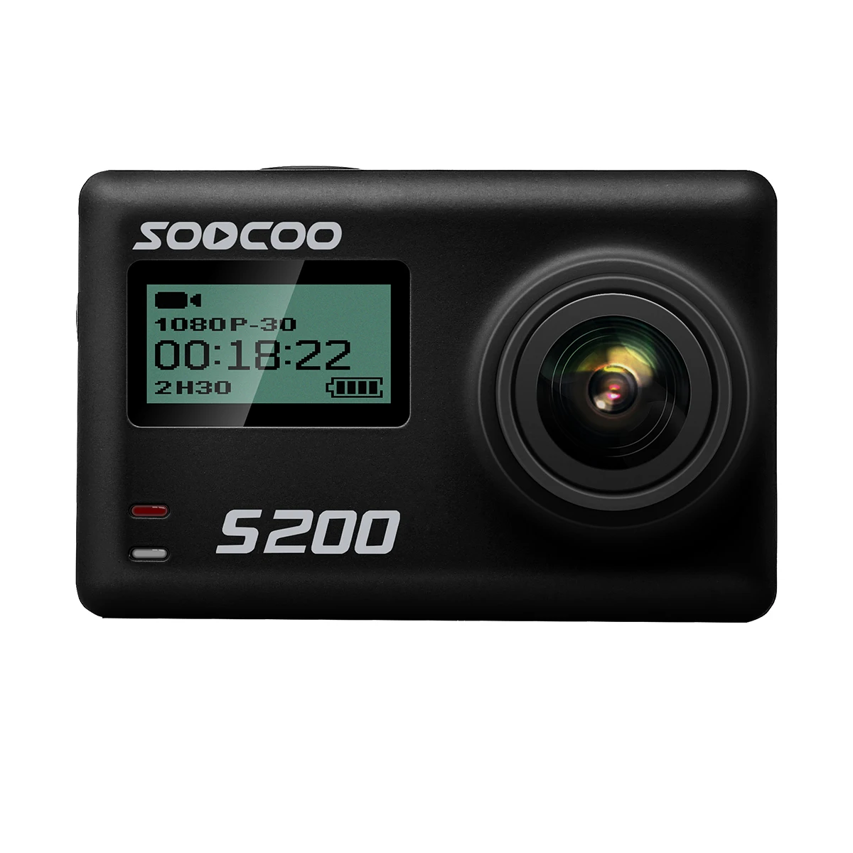 

SOOCOO S200 Action Camera Ultra HD 4K NTK96660 + IMX078 with WiFi Gryo Voice control external mic GPS 2.45 inch touch lcd