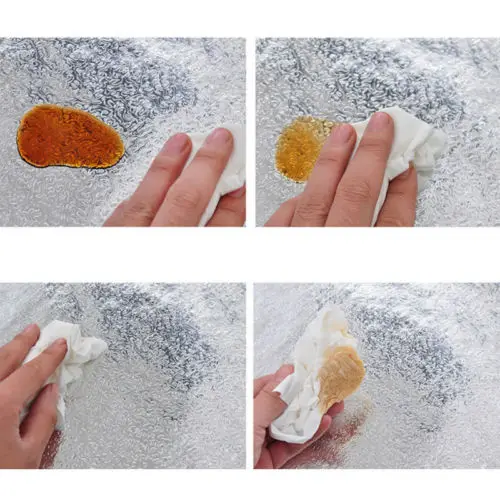 Self Adhesive Waterproof Oil-proof Aluminum Foil Kitchen Cabinet Wall Sticker UK Self Adhesive Waterproof Oil-proof Aluminum Foil Kitchen Cabinet Wall Sticker UK