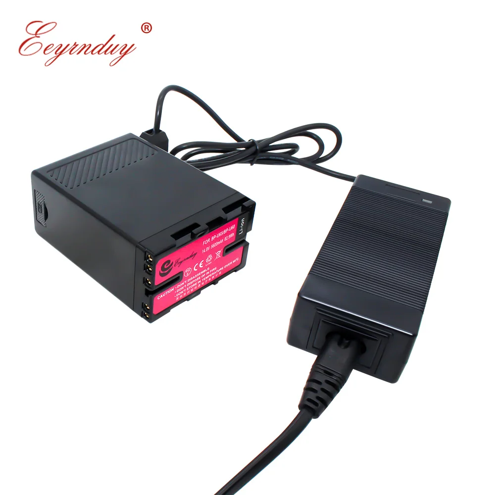 

BP-U30 BP-U60 BP-U65 BP-U90 D-TAP USB Adapter Battery Charger Set for Sony Camcorder camera video (1 Battery +1 Charger pack )