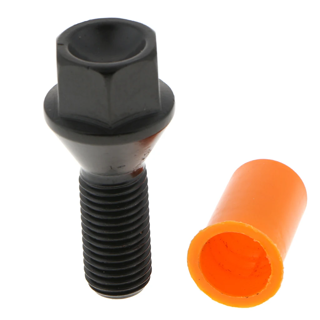 

Wheel Lug Bolt for BMW Tire Extension Screw M12 1.50 Lug Nuts Black