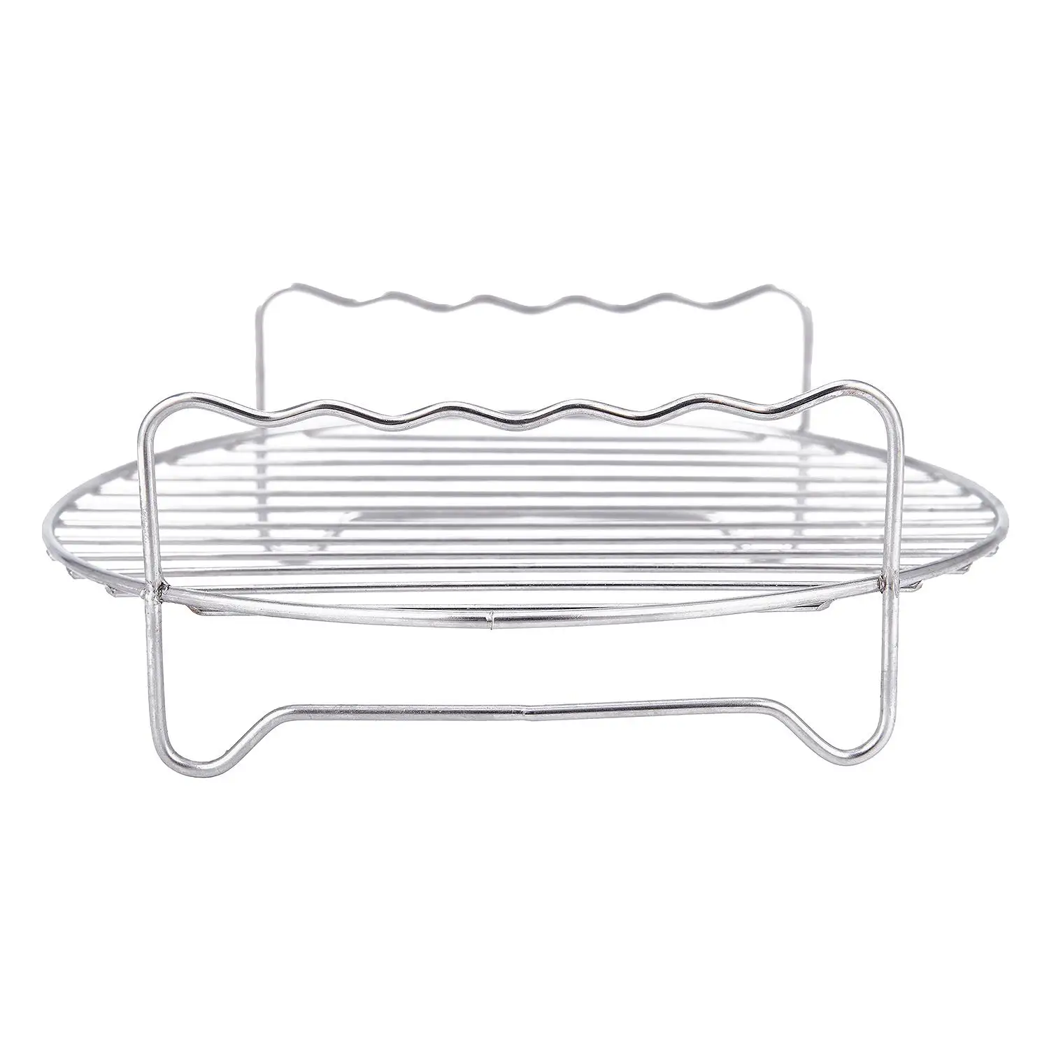 Hot Sale Double Layer Rack Accessory with 5 Skewers, for Airfryers