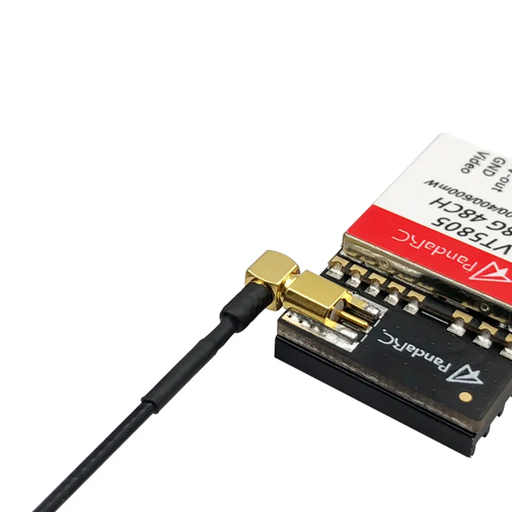 Оригинальный PandaRC VT5805 5 8G 48CH 25/100/200/400/600 МВт переключаемый FPV передатчик MMCX запасная