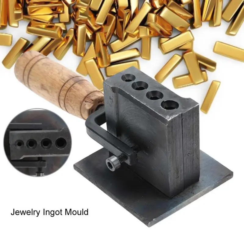 

Reversible Jewelry Ingot Mould Oil Groove Mold Making Tools for Sheet Bar Gold Silver Casting jewelry tools for jeweler
