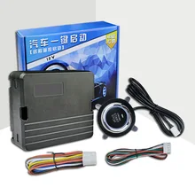 CARCHET DC 12V Car Engine Push Start Remote Control Button Starter Car Keyless Automobiles One Button Start Stop Immobilizer CARCHET DC 12V Car Engine Push Start Remote Control Button Starter Car Keyless Automobiles One Button Start Stop Immobilizer
