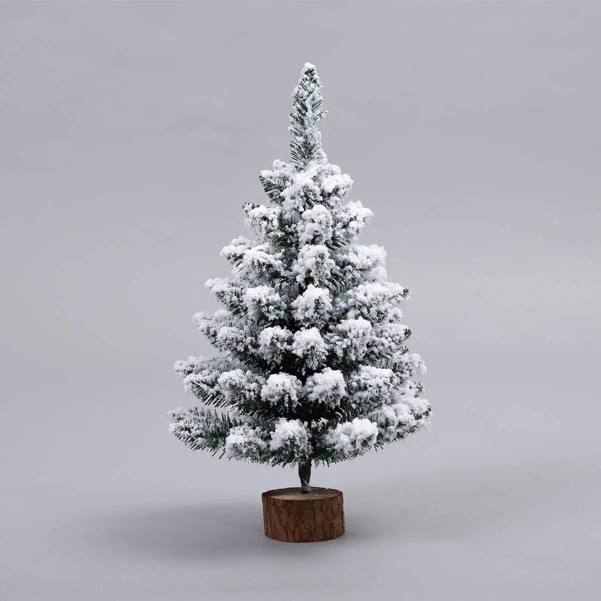  50cm LED Mini Christmas Tree Lighting String PVC Desktop Small Tree Table Ornaments Home Party Deco