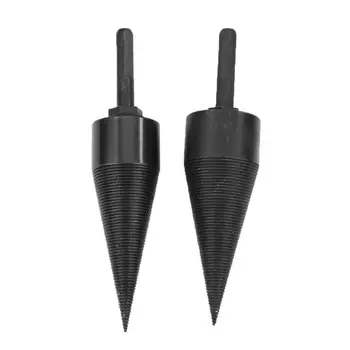 

38mm/42mm Woodwork Cone Reamer Drill Bit Wood Breaker Firewood Chopper Splitter Drilling Tool