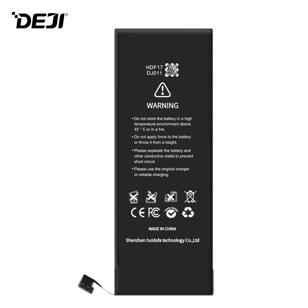 Deji батарея для iPhone 5S 5GS Apple iPhone5s 1560mAh Емкость встроенный литий полимерный