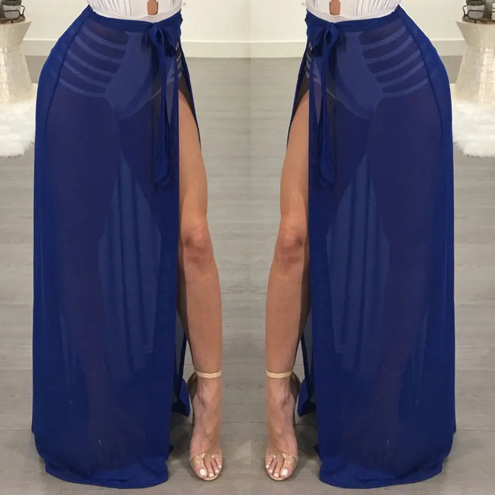 mesh skirt beach cover up