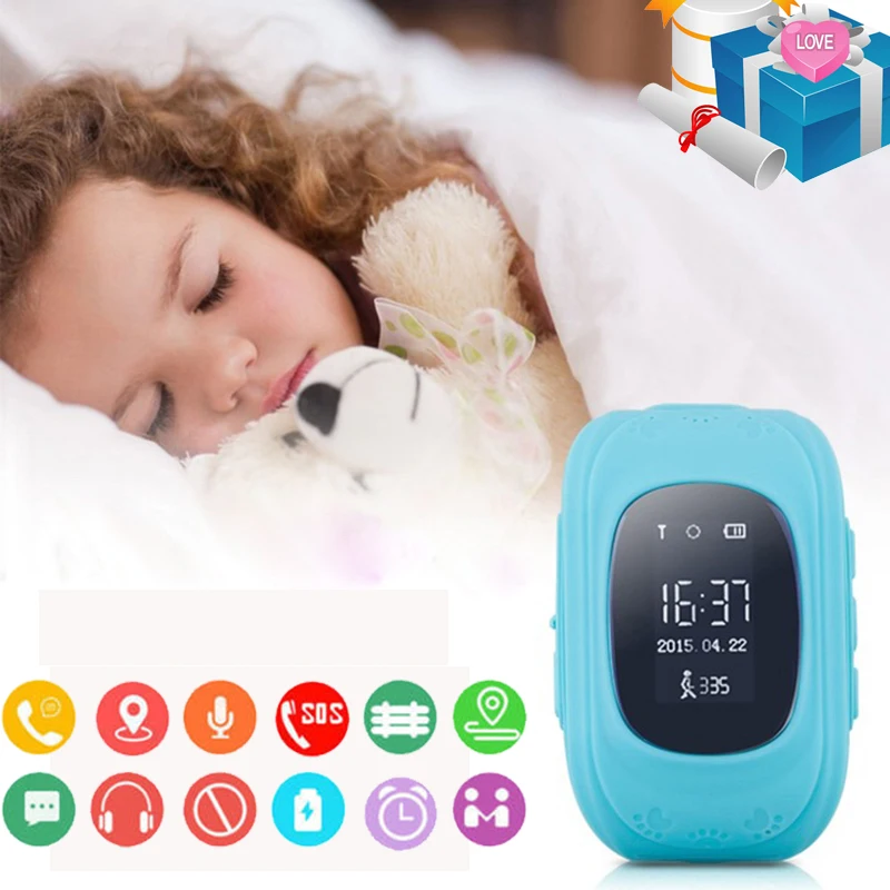 Hot Sale Baby Smart Watch GPS Children Smartwatch Kids Q50 OLED Child GPS Watch Phone Call Location Finder Tracker Anti Lost