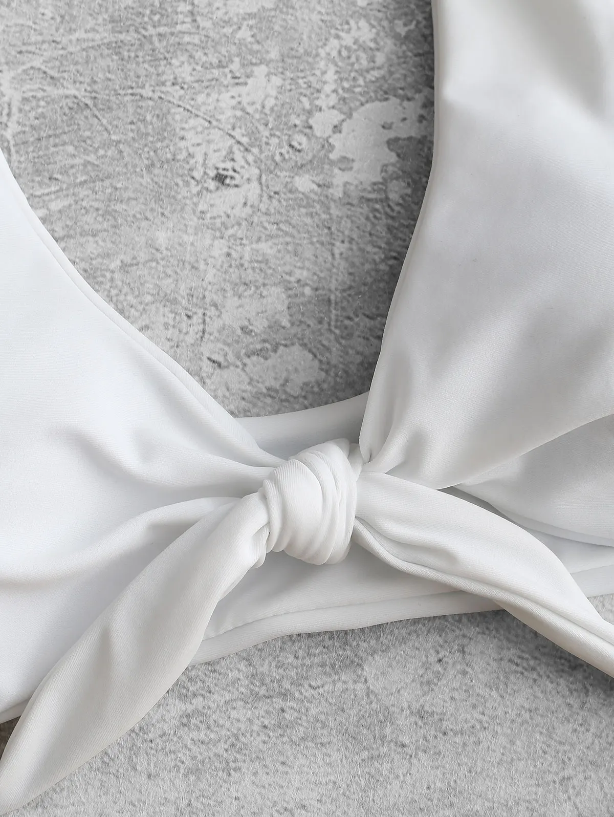 ZAFUL завязанное Вишневое бикини набор с высоким вырезом Maillot De Bain пляжная одежда