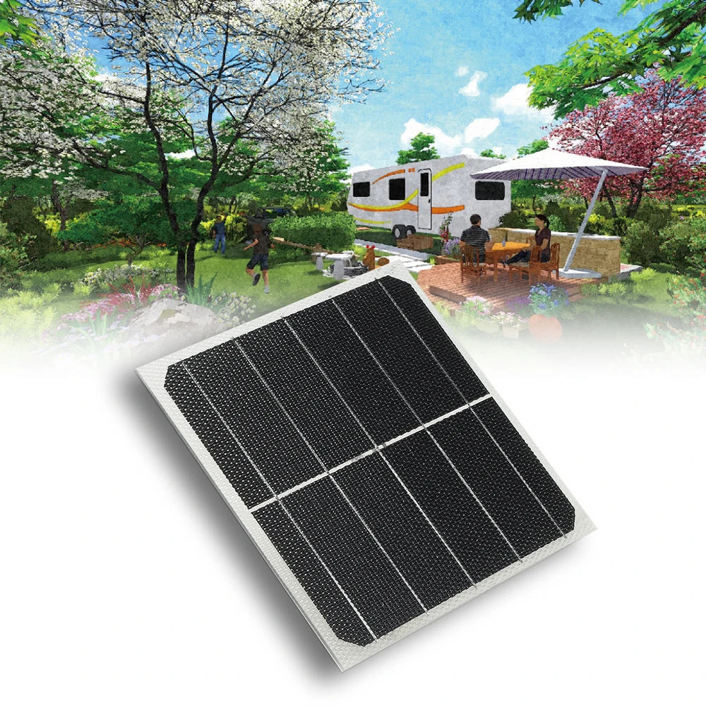 

New DIY Small Size Solar Panels 4.2W 1V ETFT Honeycomb Surface 25 Percent Conversion Rate Solar Panel System for Car RV Homeuse