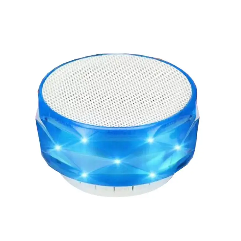 

Mini Portable Wireless Bluetooth Speaker Crack Multicolor LED TF USB Subwoofer MP3 Stereo Audio Music Player Outdoor Loudspeaker