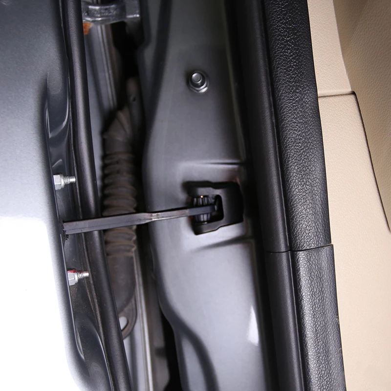 Немного Изменить PP стайлинга автомобилей дверной стоппер Защитная крышка замок крышки для Ford Focus 2 MK2 2005-2012 аксессуары