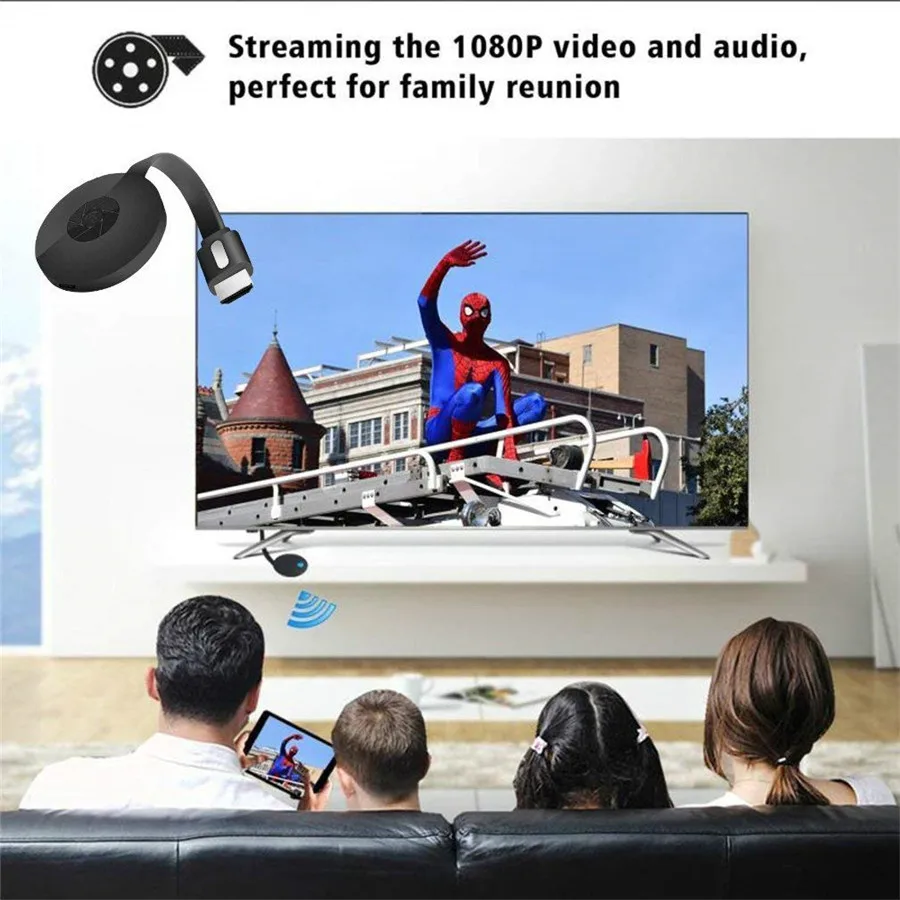Адаптер для ТВ приемника с поддержкой Wi Fi и HDMI экран зеркального отображения от