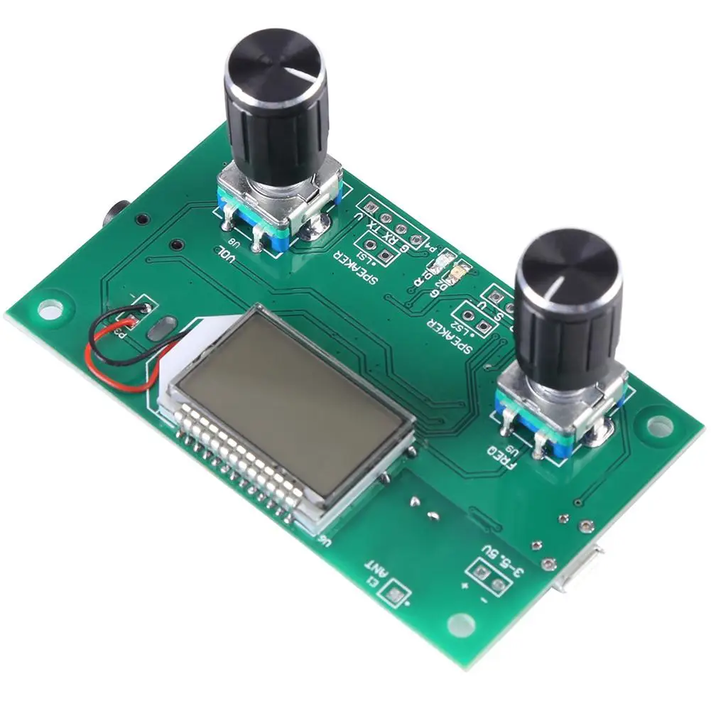 

DSP PLL Digital Stereo FM Radio Receiver Module 87-108MHz With Serial Control Frequency Range 50Hz-18KHz