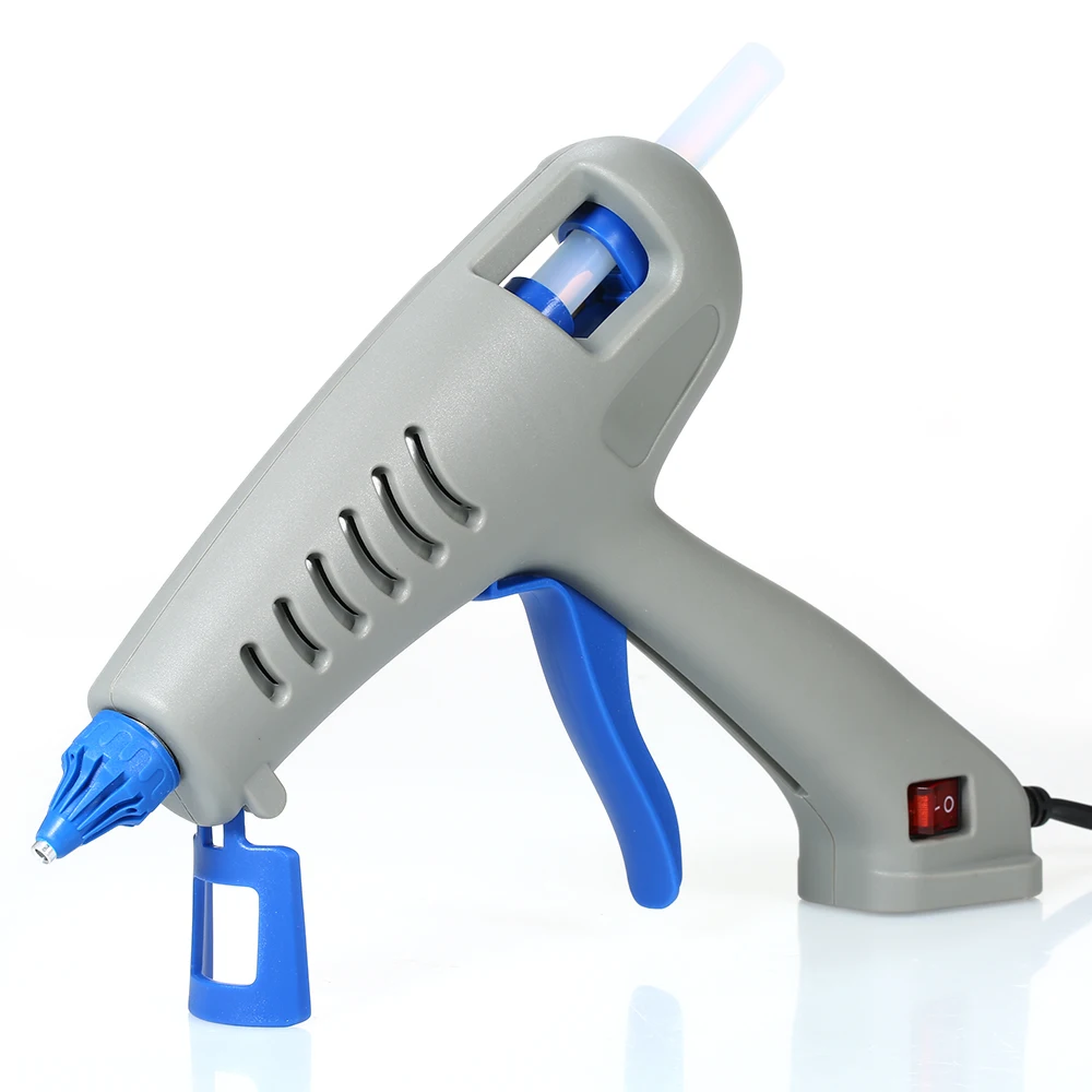 

Hot Melt Glue Gun Home-use Mini Professional Industrial Hot Melted Glue 100W DIY Heating Craft Repair Tool with ON/OFF Switch