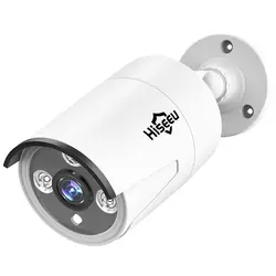 Hiseeu HB612 1080 P POE IP Камера 2.0MP пуля H.265 Камера Водонепроницаемый IP66 Крытый Открытый охранных системах видеонаблюдения