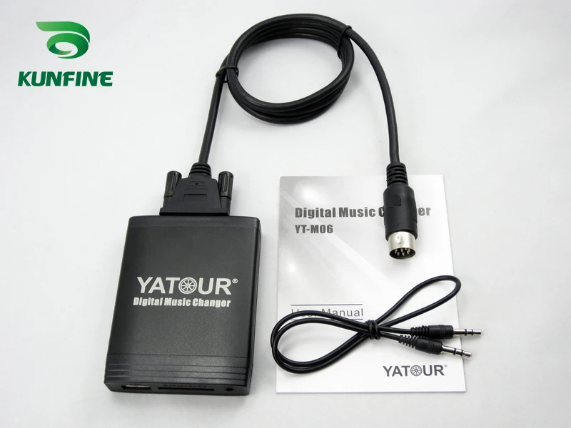Car Digital Music Changer Adapter USB SD Aux MP3 Interface Stereo For Alpine M-bus Bluetooth Phone Mould&ampController Optional |