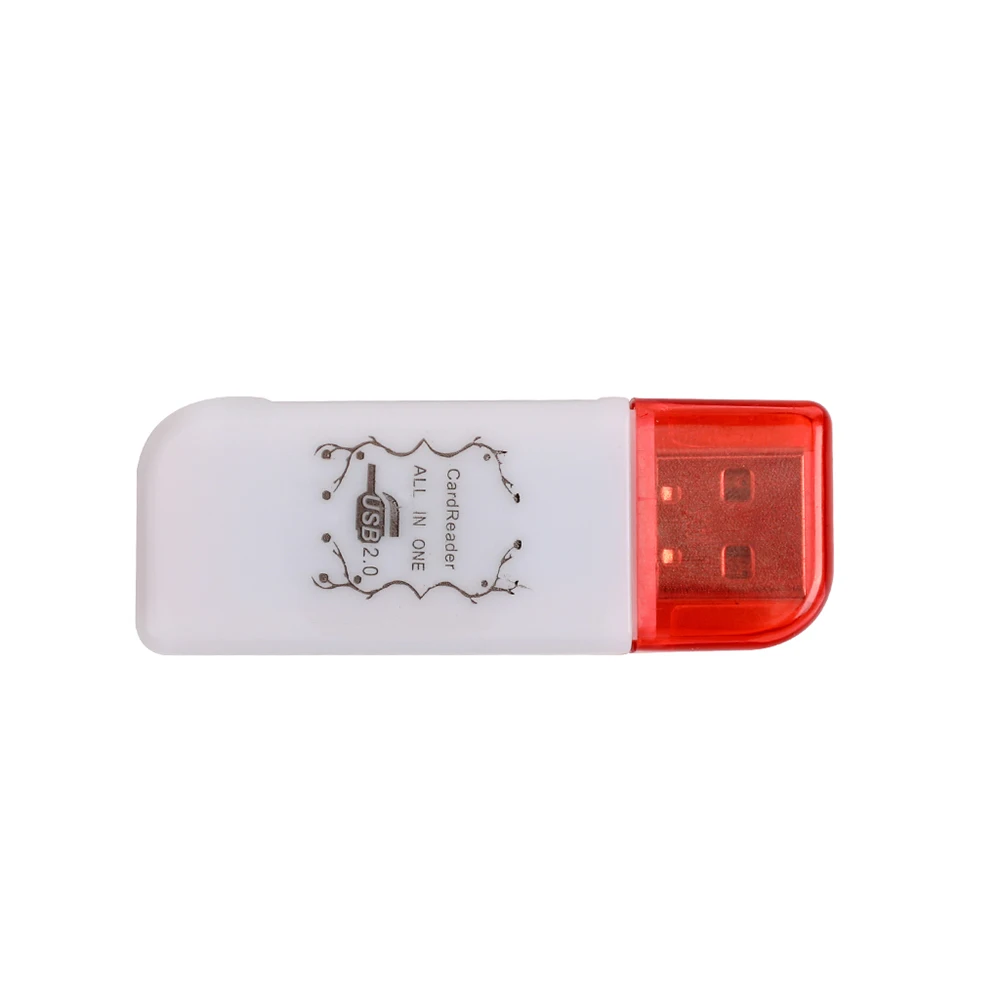 Новые 4 в 1 USB кардридер Мультифункциональный SD TF MS M2 USB ридеры с Лунной формой для ПК ноутбук настольные компьютеры