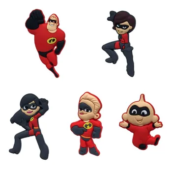 

8pcs/lot Incredibles Cute Cartoon PVC Blackboard Magnets Children Magnetic Stickers Fridge Magets for Kids Xmas Party Gift