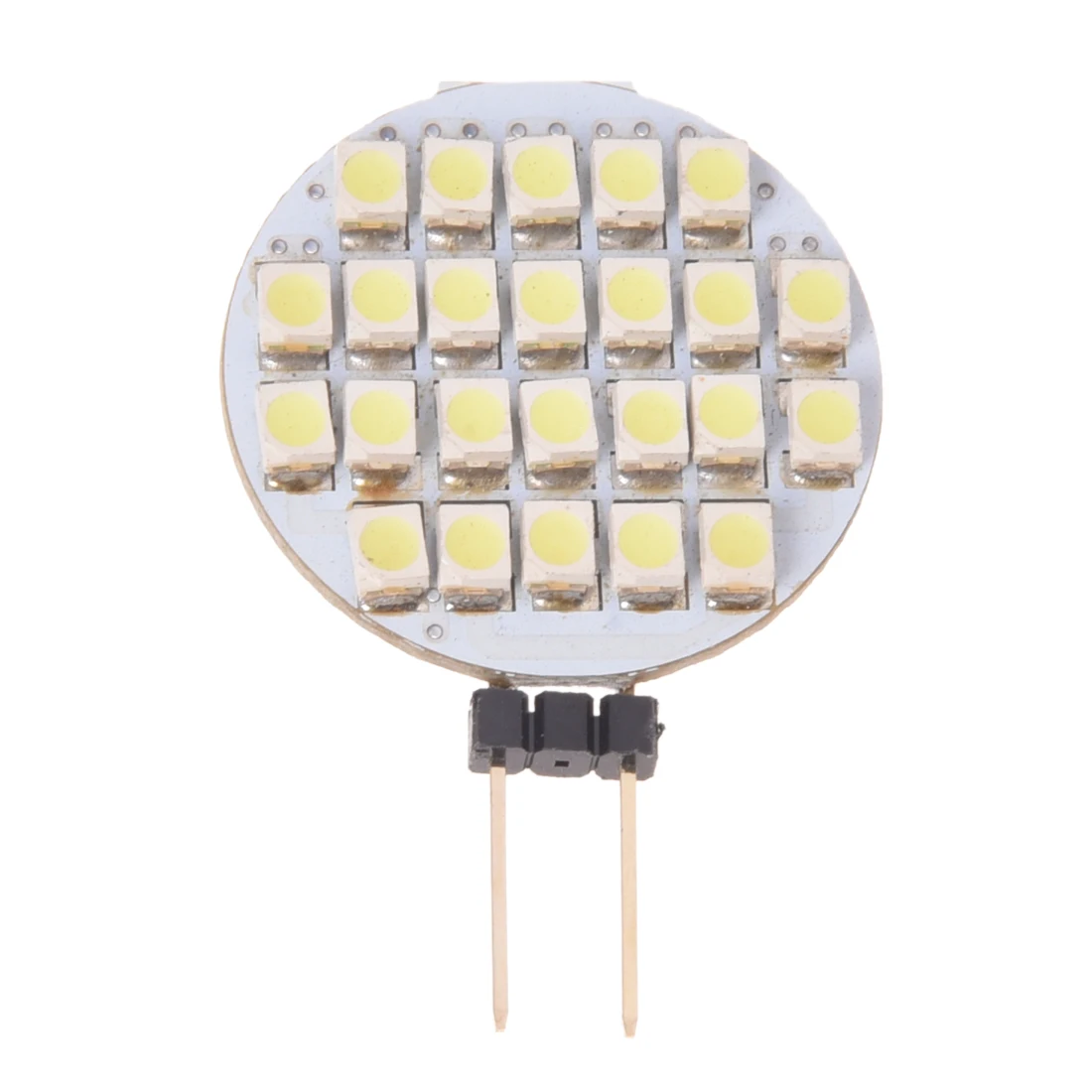 24 SMD Светодиодная лампа точечного света G4 настоящий белый DC 12V | Лампы и освещение