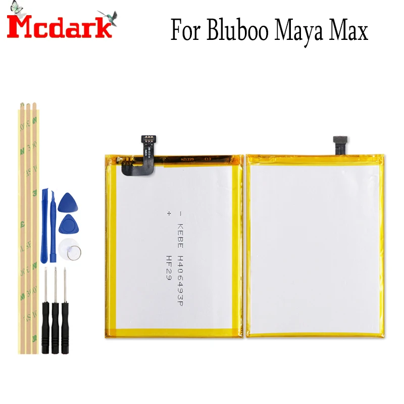 Для Bluboo Maya Max батарея Замена Высокое качество большой емкости 4200 мАч резервная