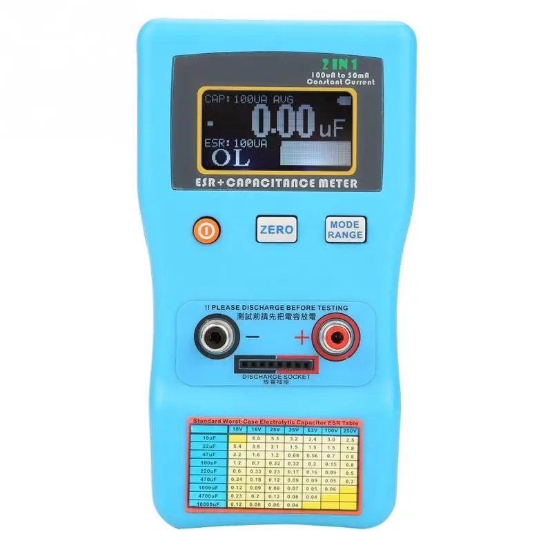 Newstyle Capacitor ESR Meter High Accuracy Digital Display Automatic Range Electrolytic