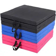 Спортивный складной спортивный Коврик для упражнений и тренировок, утолщенный детский Йога, гимнастика, танцевальный коврик, домашний Поролоновый коврик, подушка для фитнеса