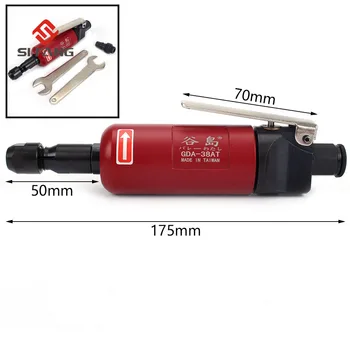 

1/4''Air Die Grinder Extended Shaft Long Engraving Tool Pneumatic Die Grinder Mini Air Angle Grinder