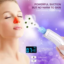 Пористое очищающее средство от черных точек для удаления электрического вакуумного всасывания прыщей черный точечный очиститель для носа инструменты для ухода за кожей BeautyMachine