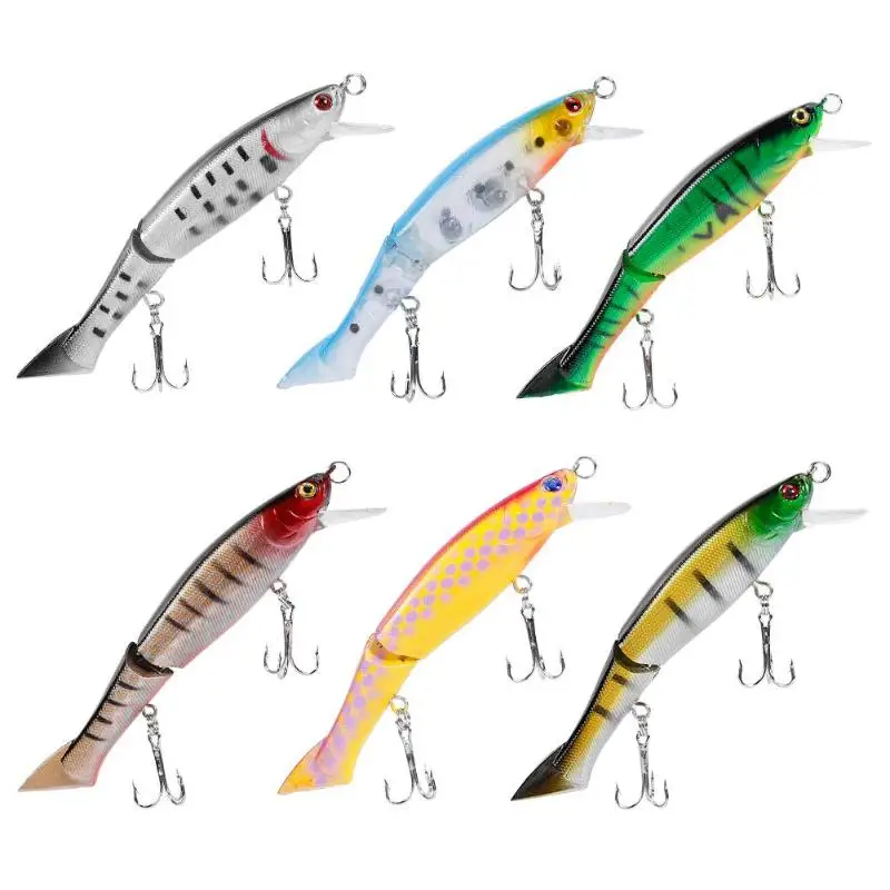 

12cm 14g Fishing Lure Minnow Hard Lure Artificial Bait Crankbait Fishing Accessories Simulation fish for middle bottom water
