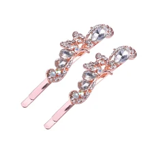 2 шт., красивые заколки для волос, набор, сплав, заколка-бабочка, заколки для волос, зажимы, деликатные заколки, аксессуары для стильных платьев