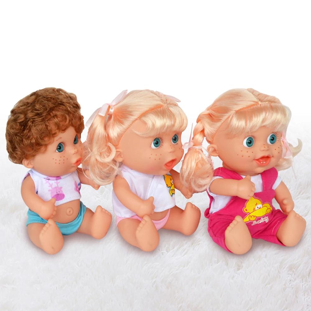 Lovely Simulation Doll Children Interactive Toy Baby Girl Boy Environmental-Friendly Doll Kids Companion toys for Children Lovely Simulation Doll Children Interactive Toy Baby Girl Boy Environmental-Friendly Doll Kids Companion toys for Children