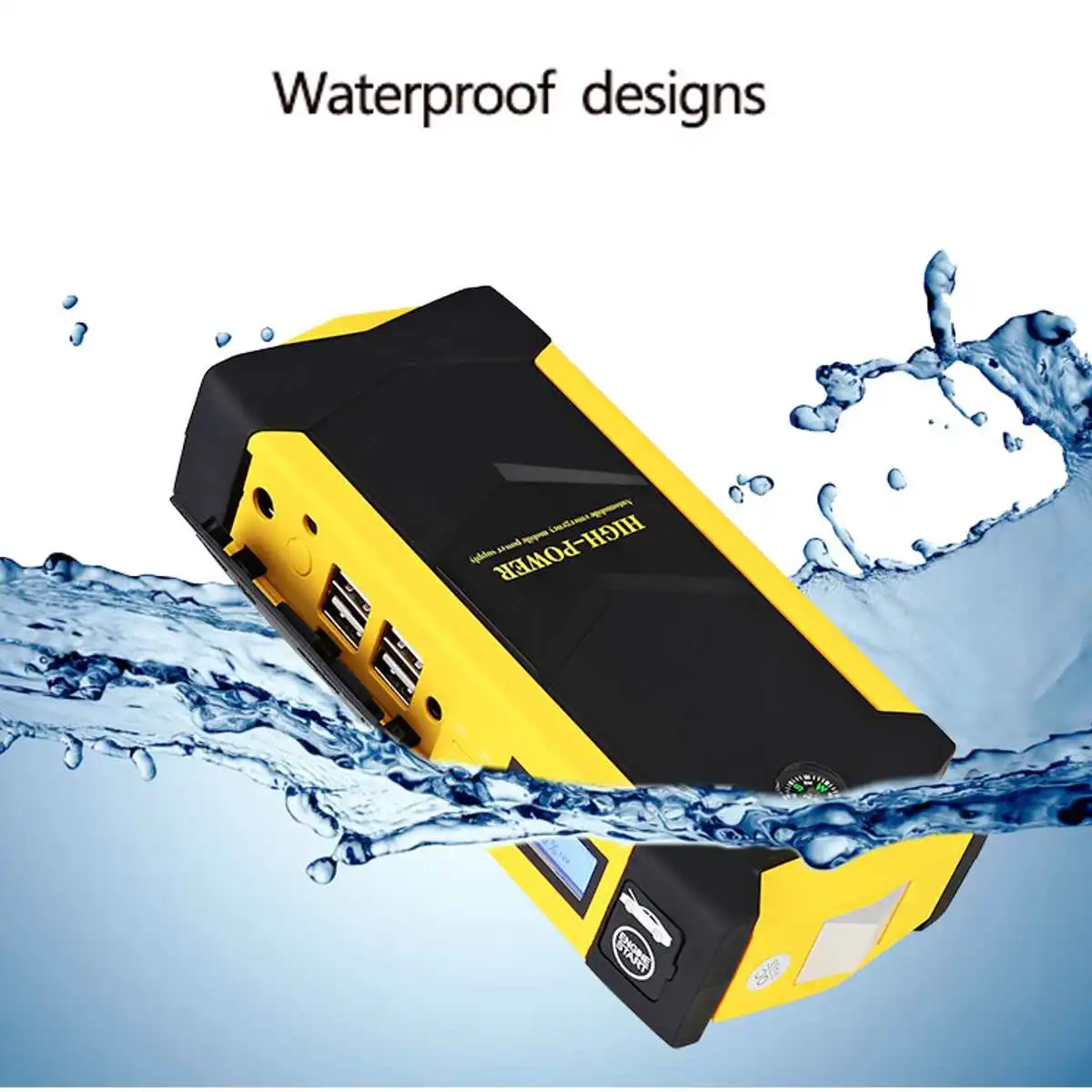 82800mAh 12V 4USB High Power Car Battery Charger Starting Car Jump Starter Booster Power Bank Kit For Car Auto Starting Device