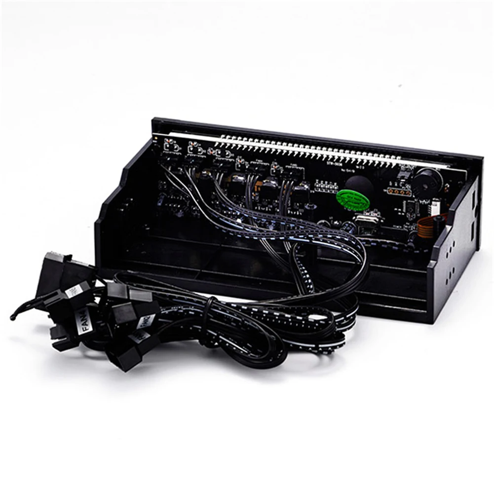 2019 New Hot Drive Bay PC Speed Controller LCD Front Panel for Desktop CPU Fan Cooler 4